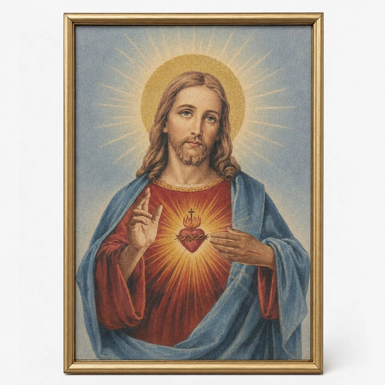 ¿Has visto cuadros religiosos que lucen económicos y no armonizan con la decoración de tu casa?