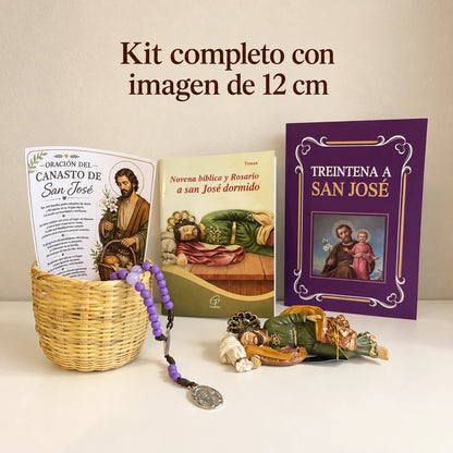 Encomiénda a San José tu trabajo, tus deudas y tu hogar · Kit de San José Dormido · Incluye camandula ✝️ [Envío Gratis]